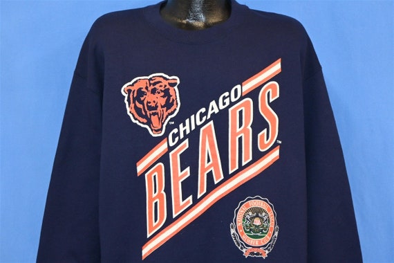 90s Chicago Bears Football Team Mascot Sweatshirt… - image 1