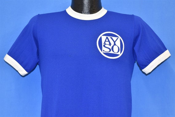 70s AYSO #12 Youth Soccer Jersey t-shirt Small