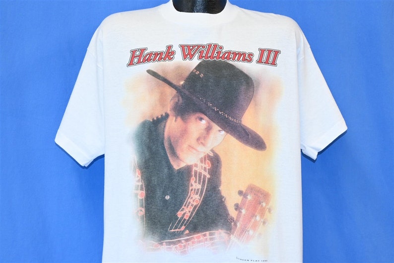 90s Hank Williams III Tradition Lives Country Music t-shirt Extra Large image 1