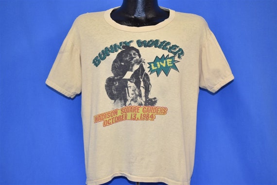 80s Bunny Wailer Madison Square Gardens NYC 1984 Reggae Concert T