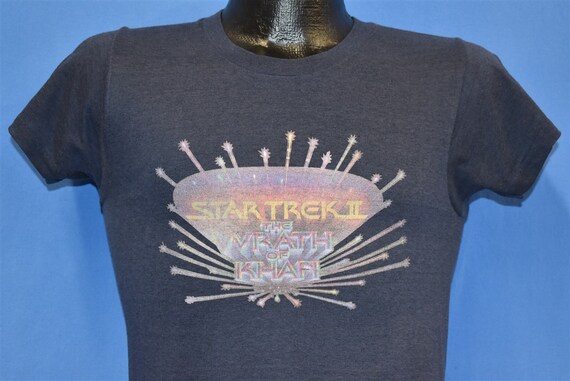 80s Star Trek II Wrath of Khan Sci Fi Movie 1982 T-shirt Small - Etsy