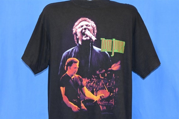 90s Tom Jones World Tour 1998 Concert Singer Blac… - image 1