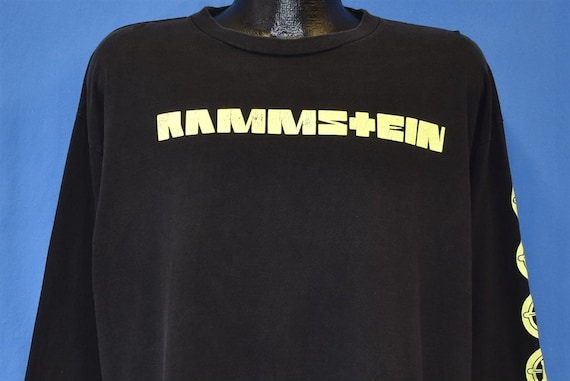 s Rammstein Heavy Metal Band Rock  Logo Promo T shirt   Etsy