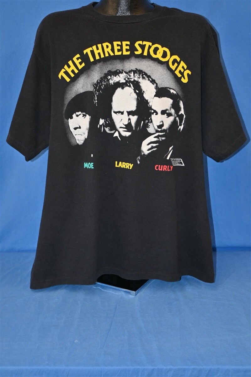 80s the Three Stooges Curly Larry Moe Comedy Film Columbia 