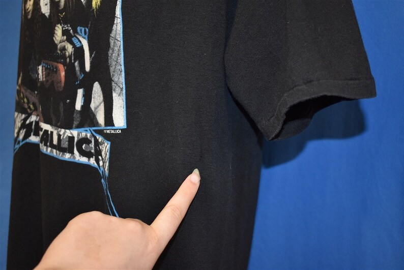 80s Metallica Master of Puppets Tour 1987 Damage Inc. Tshirt Etsy