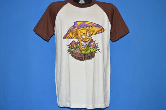90 s magic Mushroom Mushroom magic Dave Leamon Raglan t-shirt Medium 8457b9 90 s magic Mushroom Mushroom magic Dave Leamon Raglan t-shirt Medium 8457b9