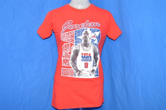 90s Olympics USA Basketball Michael Jordan #9 Dre… - image 2