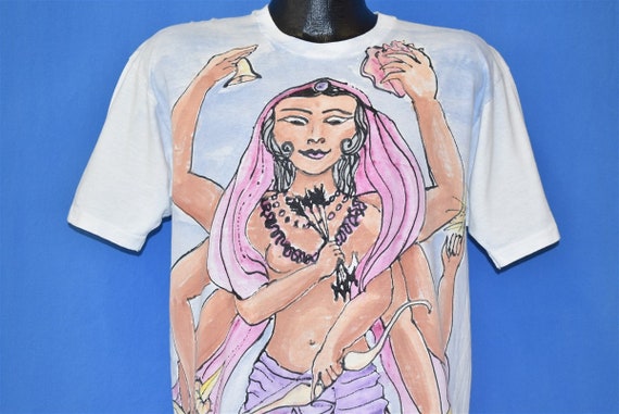 80s Durga Devi Shakti Hindu Goddess Eight Arms Han