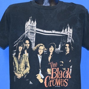 90s Black Crowes Shake Your Money Maker World Tour Crow Rock t-shirt Large