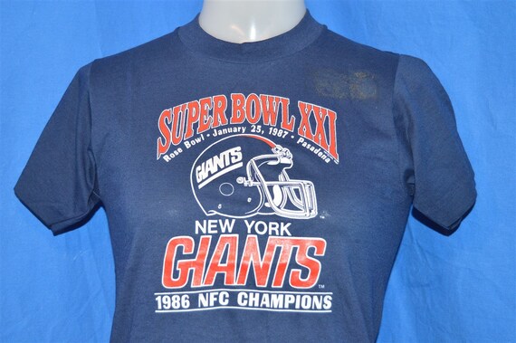 new york giants super bowl shirt