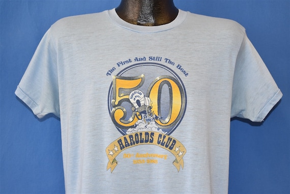 80s Harolds Club Casino t-shirt Large - image 1