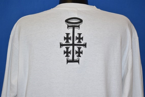 90s Cyber Corps Geometric Cyberpunk t-shirt Extra… - image 3