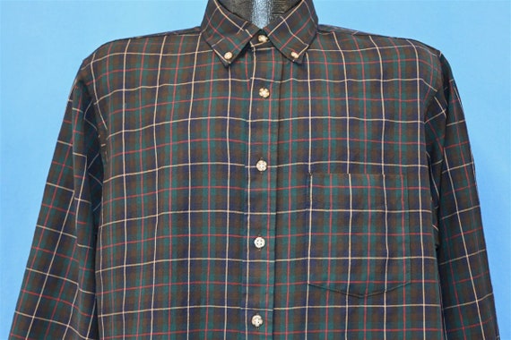 50s Pendelton Macleod Tartan Wool Men's Button Do… - image 1