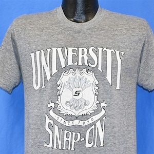 80s Snap On Tools University Spoof College Funny Joke Promo t-shirt Medium