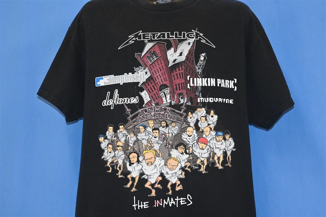 Limp Bizkit UK and Europe Tour 2025 T-shirt Rap Rock Vintage
