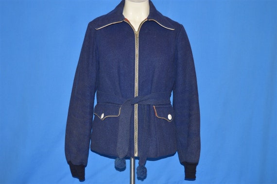 40s Womens Wool Ski Jacket Medium