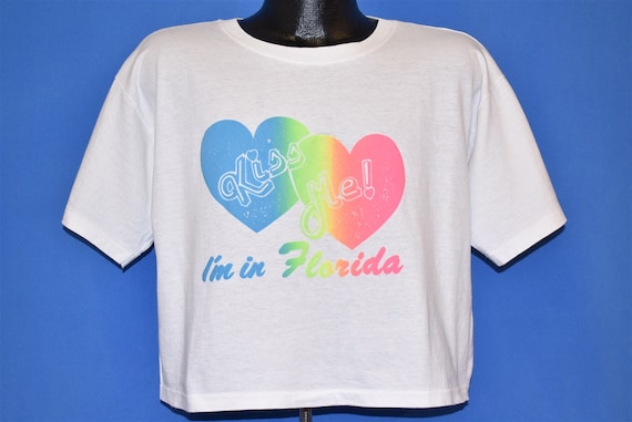 90s Ocean Pacific OP Kiss Me I'm In Florida Heart… - image 1