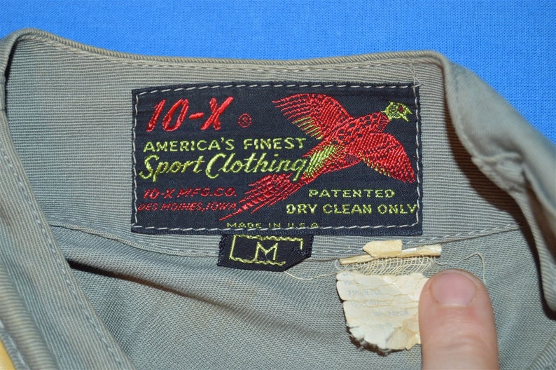 60s 10X Competition Shooting Patches Jacket Medium - Etsy