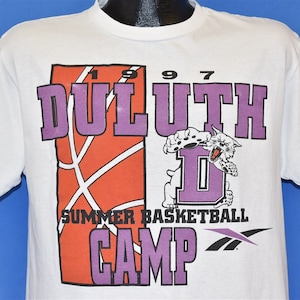 90s Reebok Duluth Wildcats Summer Basketball Camp 1997 t-shirt Medium