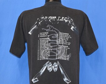 90s Metallica Tour 1991 Black Album Wherever We May Roam Thrash