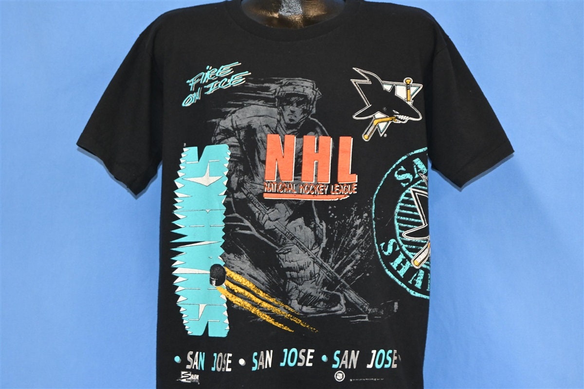 90s San Jose Sharks - Etsy 90s San Jose Sharks - Etsy