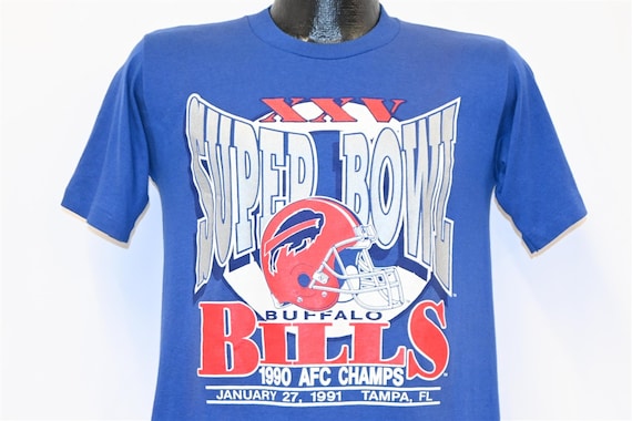 90s Super Bowl XXV Buffalo Bills AFC Champions NF… - image 1