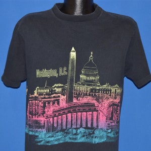 90s Washington, D.C. Neon Tourist t-shirt Large image 1