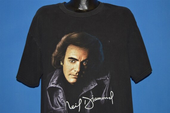 90s Neil Diamond Portrait Oversize T-shirt Extra Large - Etsy