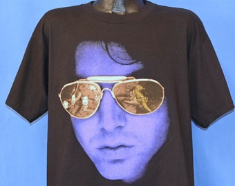 90s the Doors Val Kilmer Movie Promo Long Sleeve Shirt 90s the Doors Val Kilmer Movie Promo Long Sleeve Shirt