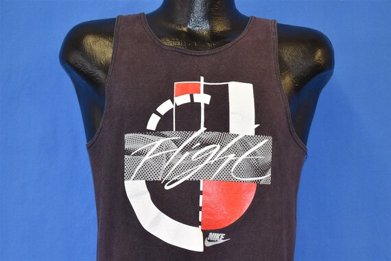 90s Nike Flight Tank Top Faded Black t-shirt Youth