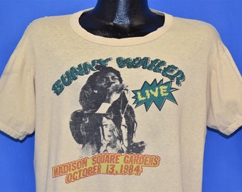 80s Bunny Wailer Madison Square Gardens NYC 1984 Reggae Concert t-shirt Extra Large