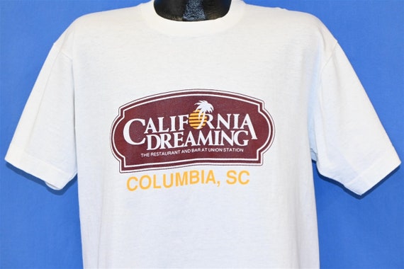 90s California Dreaming Restaurant Columbia SC t-… - image 1