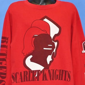 90s Rutgers University Scarlet Knights New Brunswick t-shirt Large