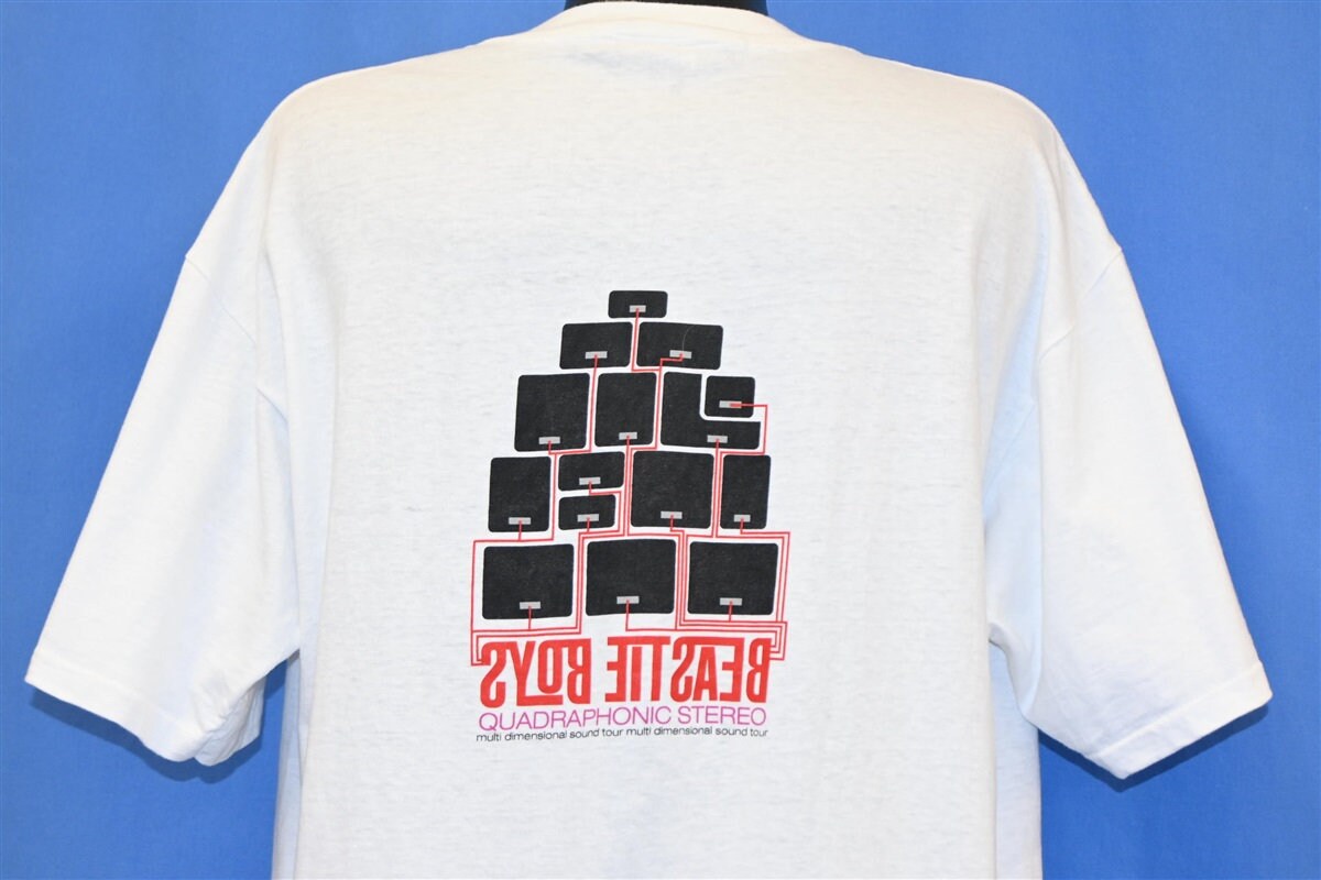 90s Beastie Boys Quadraphonic Stereo Multi Dimensional T-shirt 