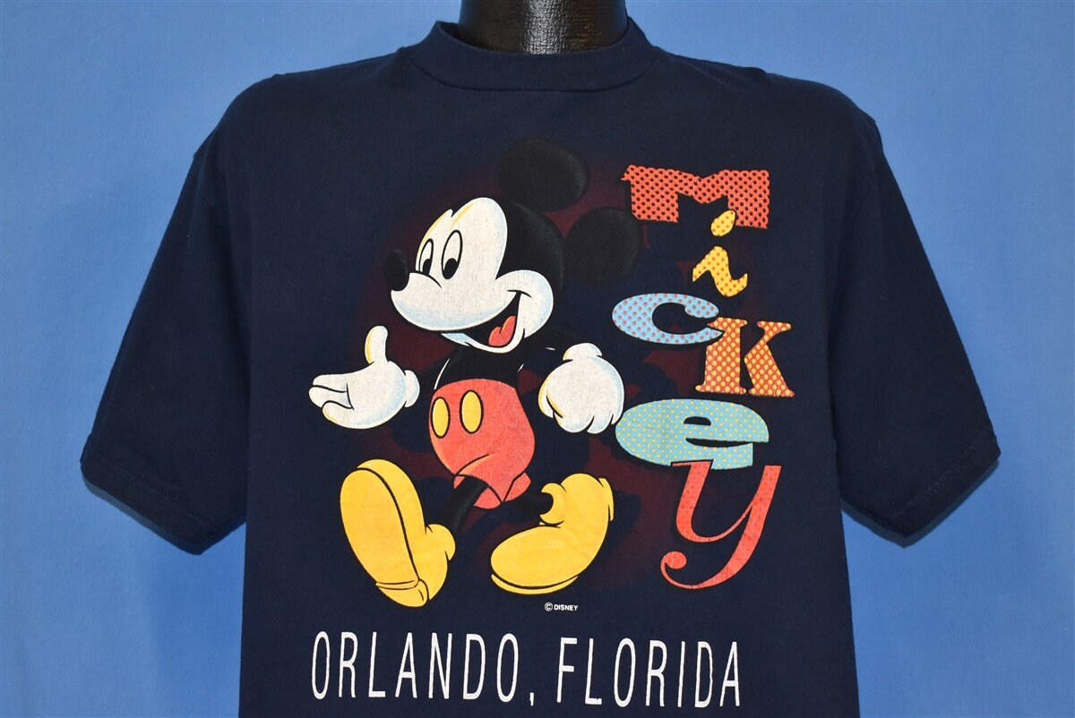 90s Mickey Mouse Orlando Florida Walt Disney Vacation t-shirt