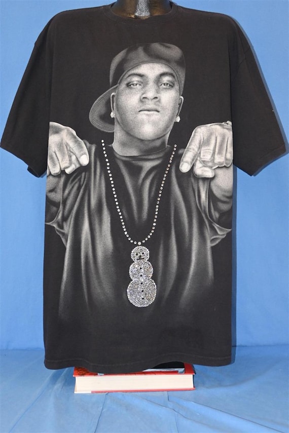 Y2K Jeezy Da Snowman Rapper Trap Music Airbrush Rhinestone T