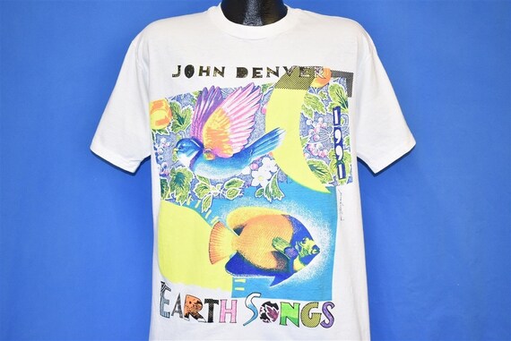 90s John Denver Earth Songs t-shirt Extra Large