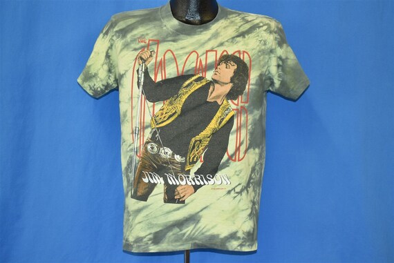 80s The doors jim morrison tye dye Tシャツ