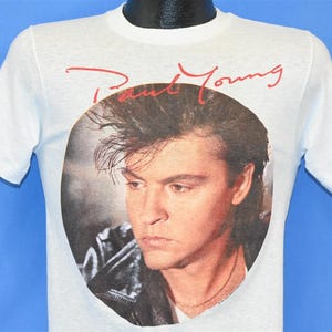 PAUL YOUNG WORLD TOUR 1987 Tシャツ フリーサイズ PAUL YOUNG WORLD TOUR 1987 Tシャツ フリーサイズ