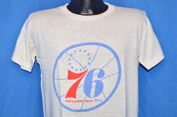 vintage 76ers t shirt