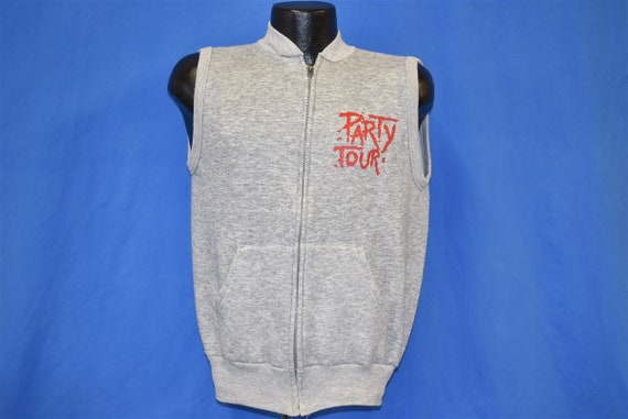 80s Foghat Party Tour 1986 Sleeveless Sweatshirt … - image 4