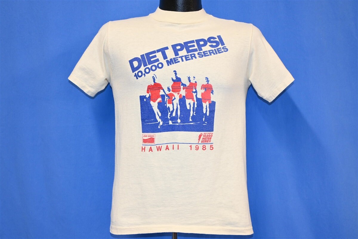 80年代 USA製 DIET PEPSI ダイエット ペプシ マラソン プリントT