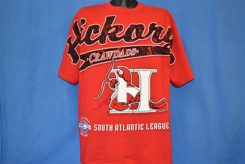 90s Hickory Crawdads Minor League Baseball South Atlantic | Etsy
