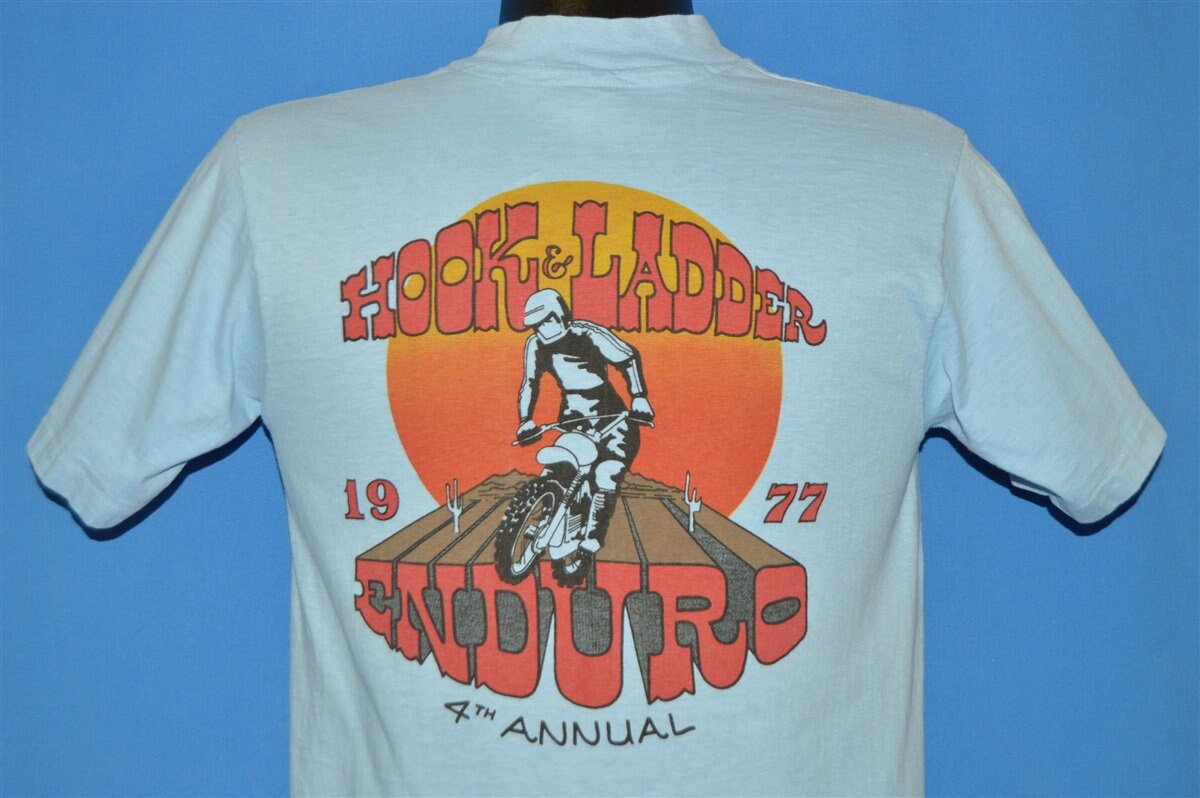 70s Hook & Ladder Enduro 1977 tshirt Small Etsy