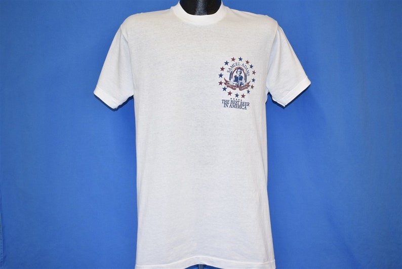 80s Samuel Adams Boston Lager Best Beer in America t-shirt Large