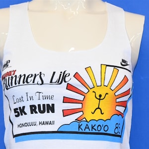 80s Hawaii Runners Life Lost In Time Nike Tank t-shirt Women's Extra Small