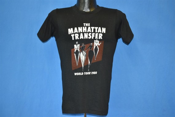 80s The Manhattan Transfer World Tour Deadstock t… - image 2