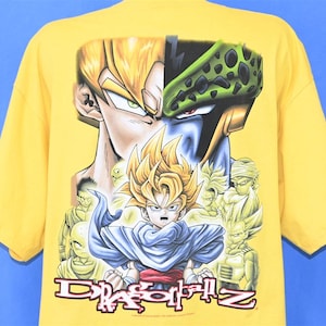 90年代ドラゴンボールZ悟空スーパーサイヤ人Tシャツ