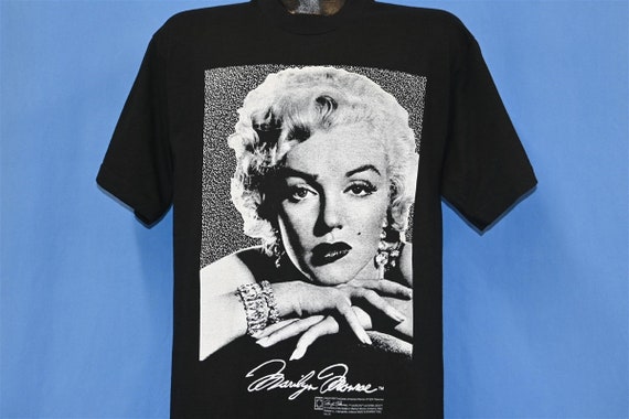 90s Marilyn Monroe Hollywood Movie Star Portrait 1995 Signature 