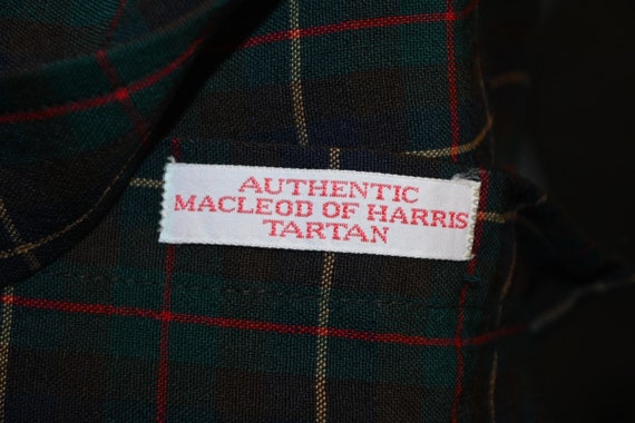 50s Pendelton Macleod Tartan Wool Men's Button Do… - image 5